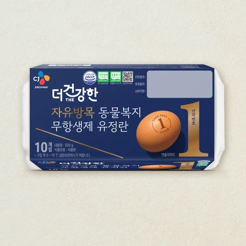 더건강한 자유방목 동물복지 무항생제 유정란 10구(1번란)