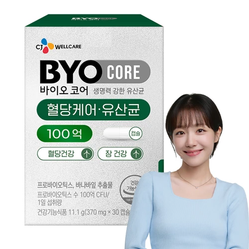 바이오코어 혈당케어·유산균 30캡슐