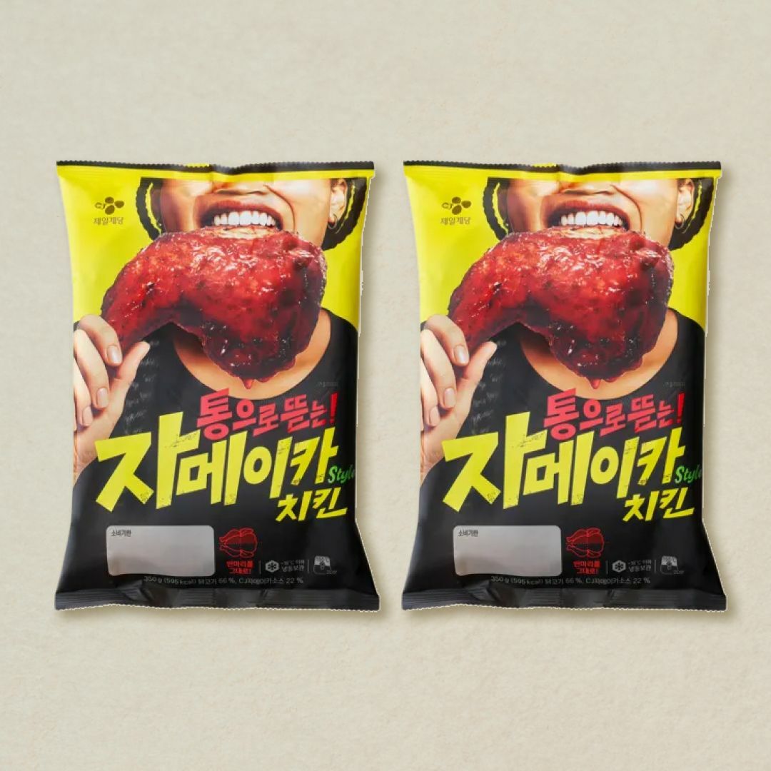 [CJ더마켓] CJ 자메이카 스타일 치킨 350gX2개