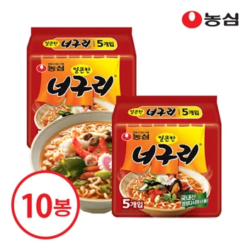 농심 너구리 120gX10봉