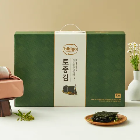 [25추석 선물세트특가] 비비고 토종김 5호X5개