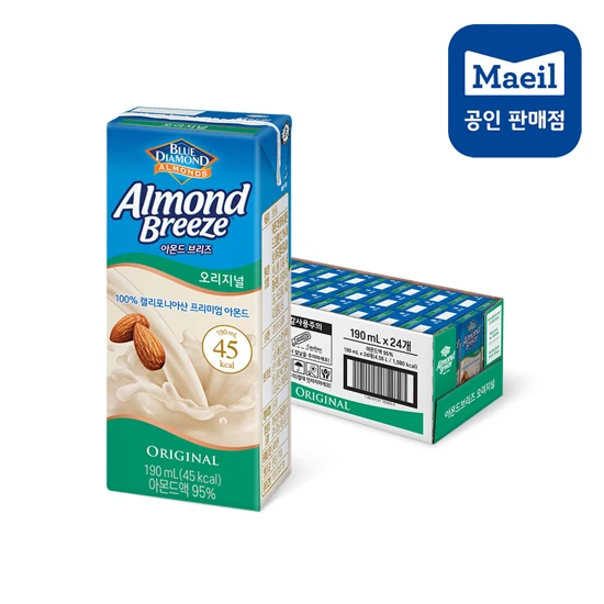 아몬드브리즈 오리지널 190ml 24팩