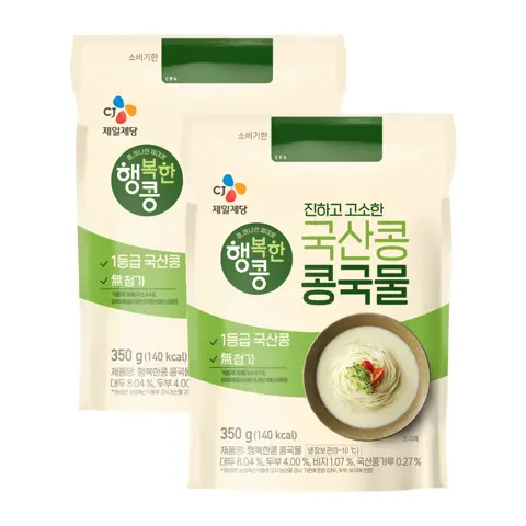 행복한콩 콩국물 350gX2개