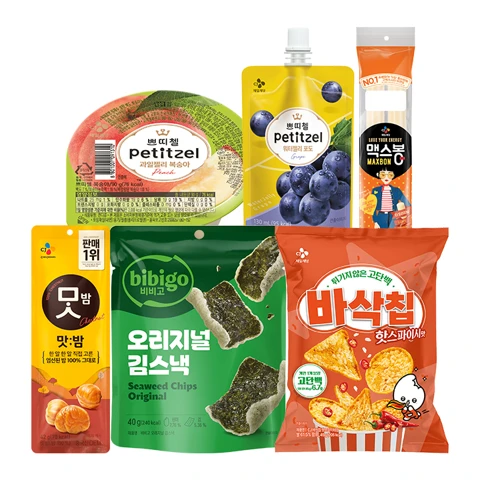 맛밤·쁘띠첼·간식 골라담기