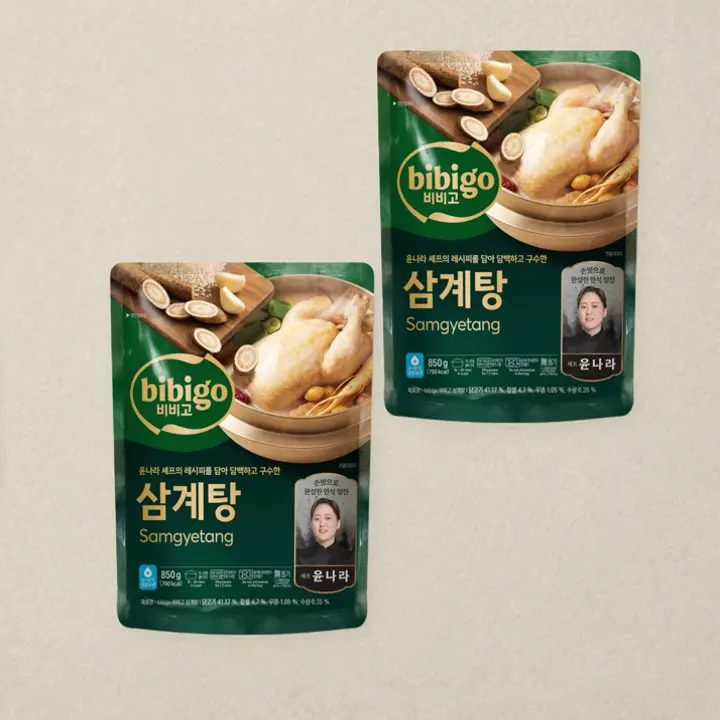 비비고 윤주모 삼계탕 850gX2개