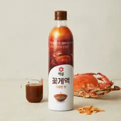 백설 꽃게액 900G