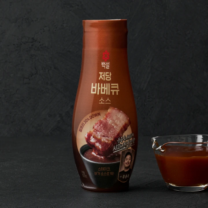 백설 저당 바베큐소스 255g
