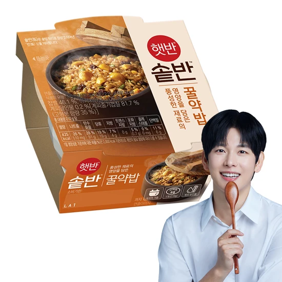 [1+1]햇반 솥반 꿀약밥 210g