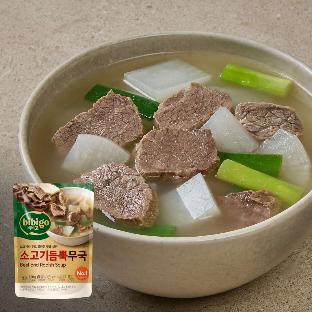 비비고 소고기듬뿍무국 500g