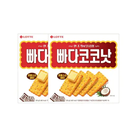 빠다코코낫 300gX2개