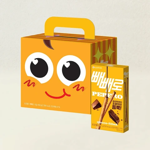롯데 빼빼로 초코필드 패키지 10입