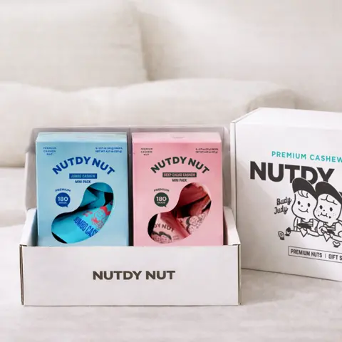 [명절후배송]넛디넛 캐슈넛 2구 미니선물세트