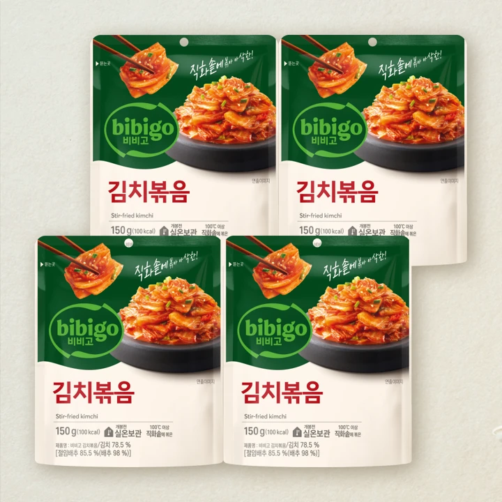 비비고 김치볶음 150gX4개