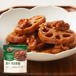 비비고 호두연근조림90g