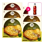 [사은품] 코카-콜라 제로 PET500ml+고메 토마토치즈 피자 345g x 2개+스윗치즈 피자 325g x 2개+갈릭치즈 피자 325g x 2개