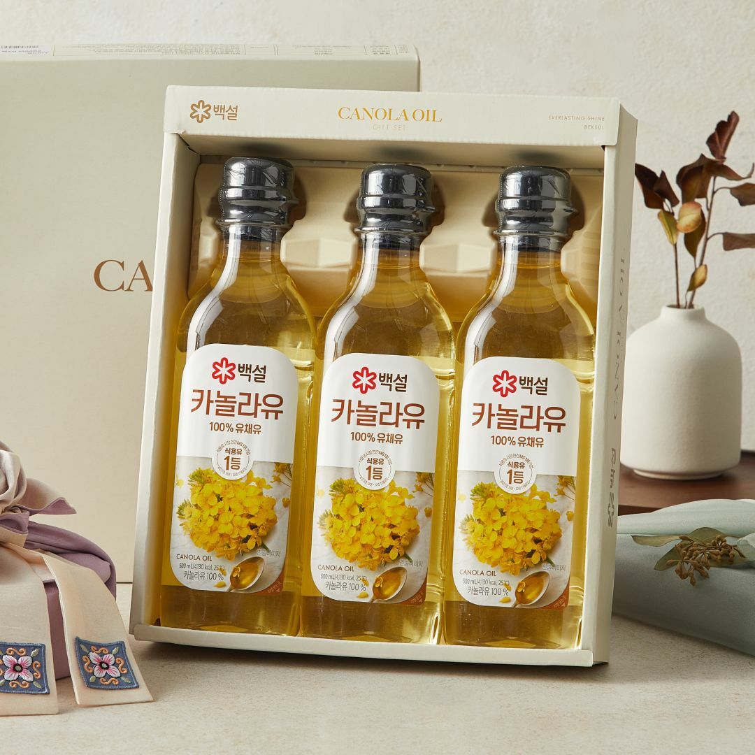 [26설선물세트] 백설 카놀라유 2호