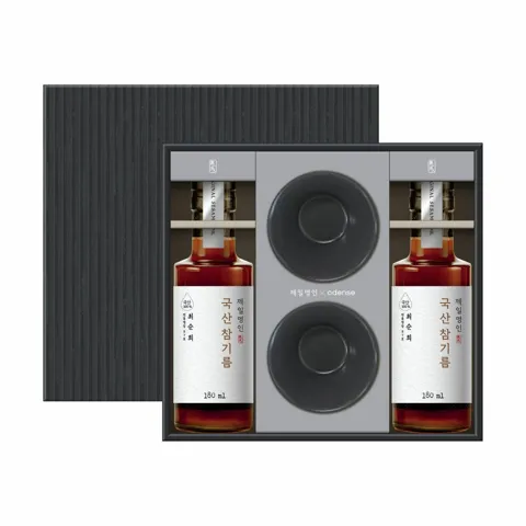 [26설선물세트] 제일명인 예천참기름+오덴세 세트