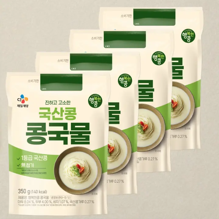행복한콩 콩국물350gX4개