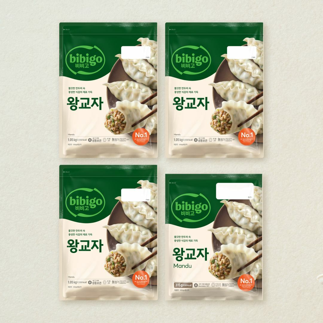 [CJ더마켓] [만두세트]비비고 왕교자1.05kgX3개+315g 총 4개