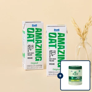 어메이징오트 오리지널 190ml X 24개+[증정]셀렉스 식물성 프로틴 당솔브 미숫가루맛 266g 1통