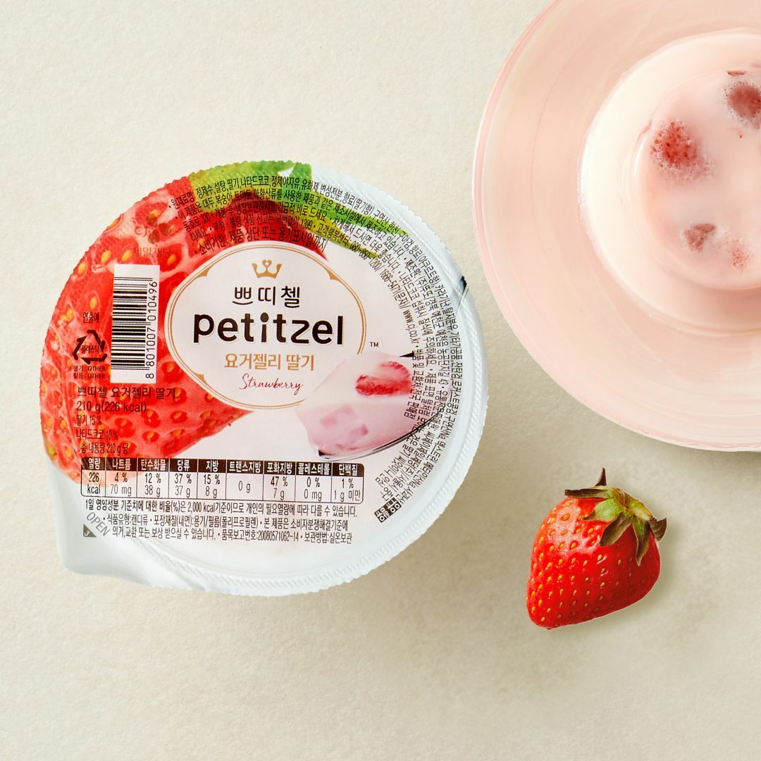 쁘띠첼 요거젤리 딸기 210g