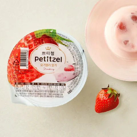 쁘띠첼 요거젤리 딸기 210g