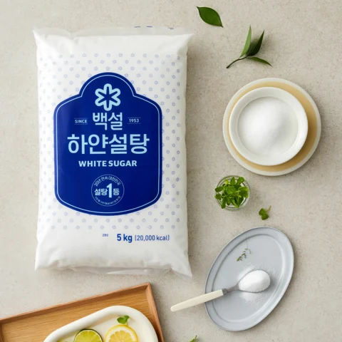 백설 하얀설탕 5kg