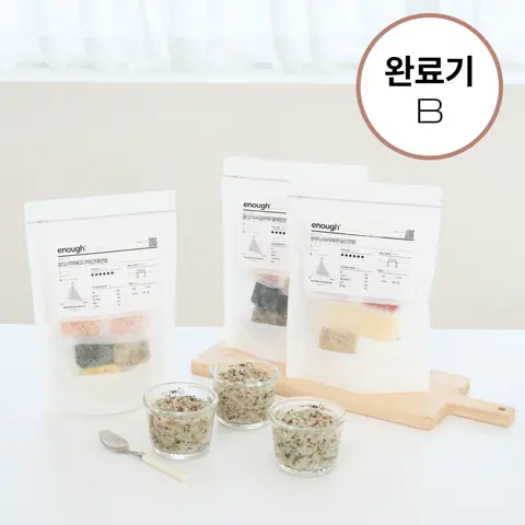 이너프 이유식 밀키트 완료기 B팩 2.64kg (10팩/30끼)
