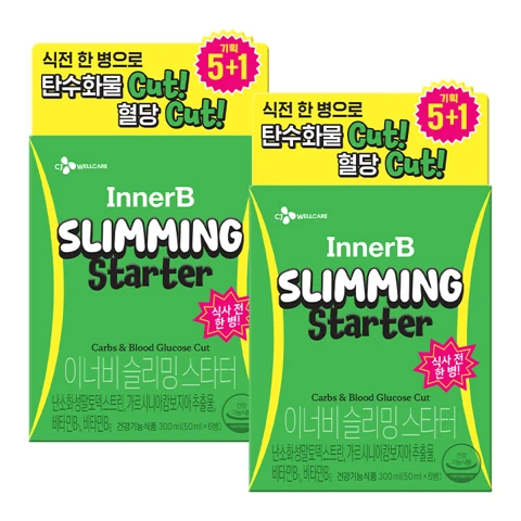 이너비 슬리밍 스타터(50mlx6입)X2개