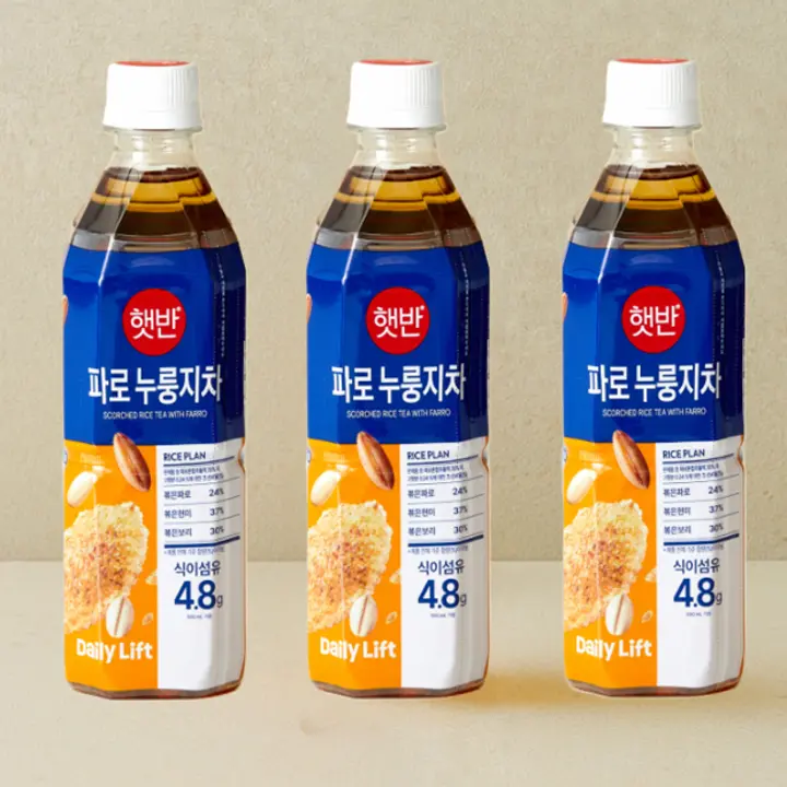 햇반 파로 누룽지차 500mlx72개(3box)