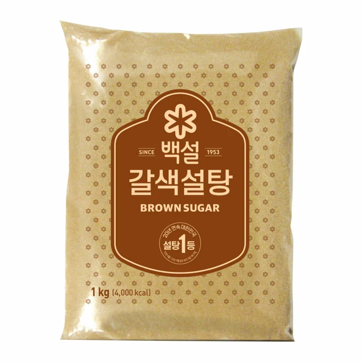 [박스특가]백설 갈색설탕 1kg, 16개