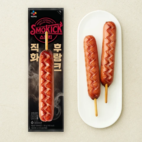 CJ 스모킥 직화 후랑크 65g