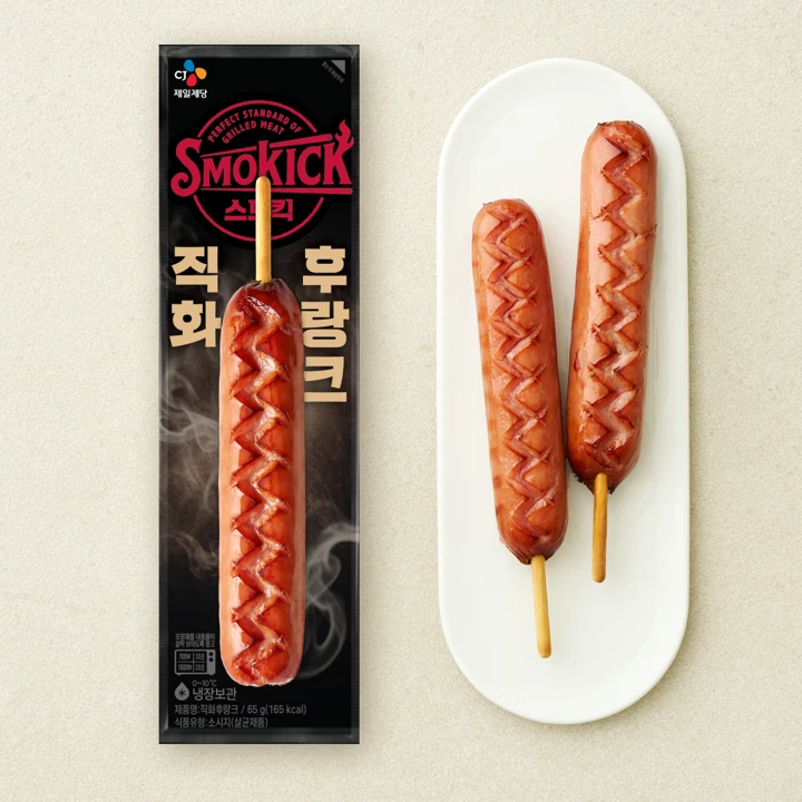 CJ 스모킥 직화 후랑크 65g