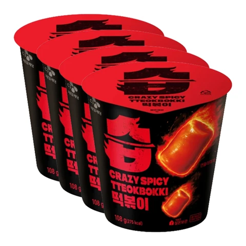 CJ 습 떡볶이 108gX4개