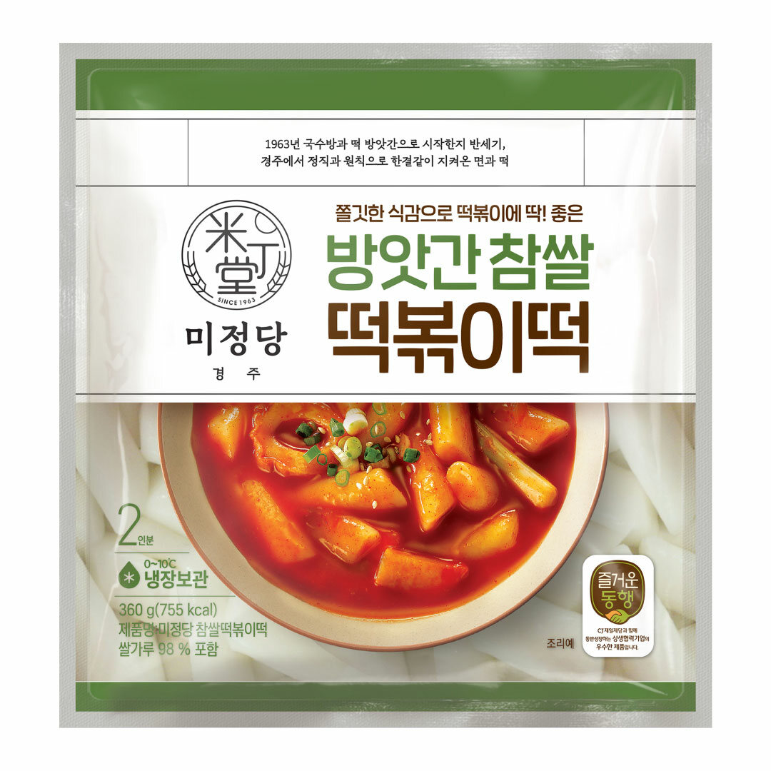 미정당 방앗간참쌀 떡볶이떡 360g