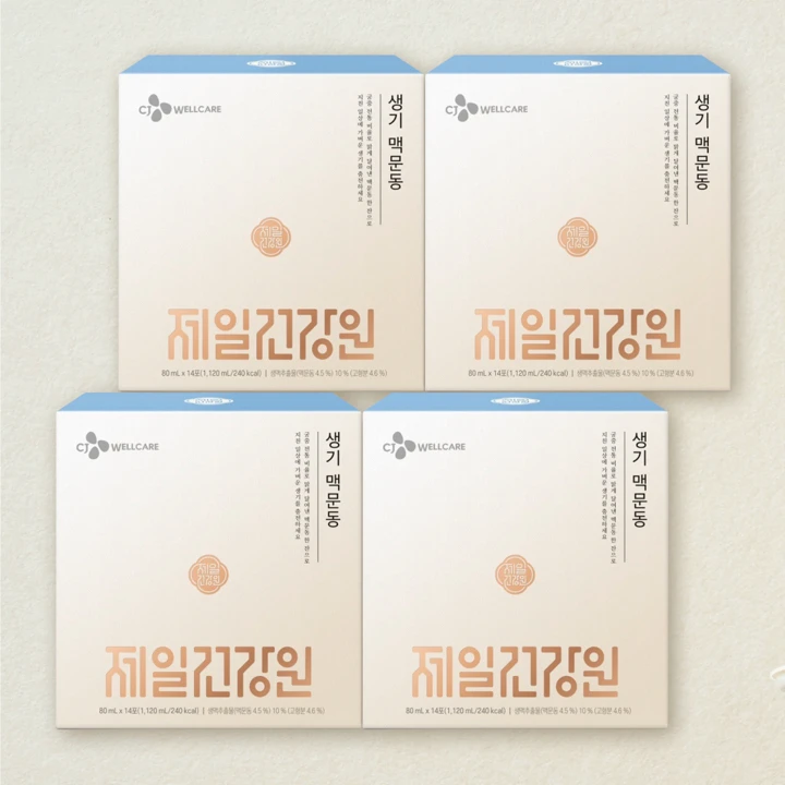 [26추석 선물세트][총몇명] 제일건강원 생기맥문동 80ml*14포X4개