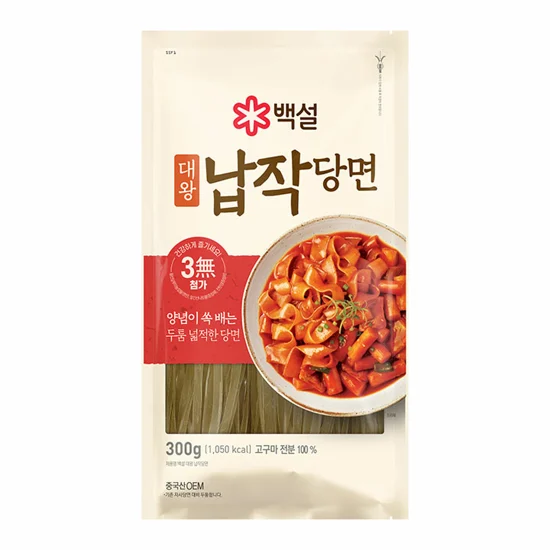 백설 대왕 납작당면 300g