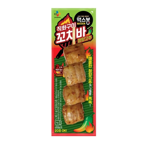 [1+1]맥스봉 직화구이꼬치바청양고추 70g