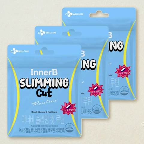 이너비 슬리밍 컷 루틴 800mgX30정X3개