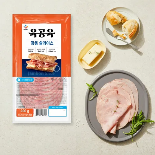 육공육 잠봉 슬라이스 200g