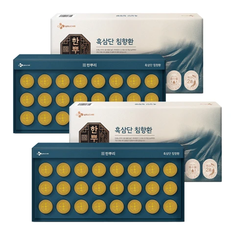[25추석_오특] 한뿌리 흑삼단 침향환 24환x2개
