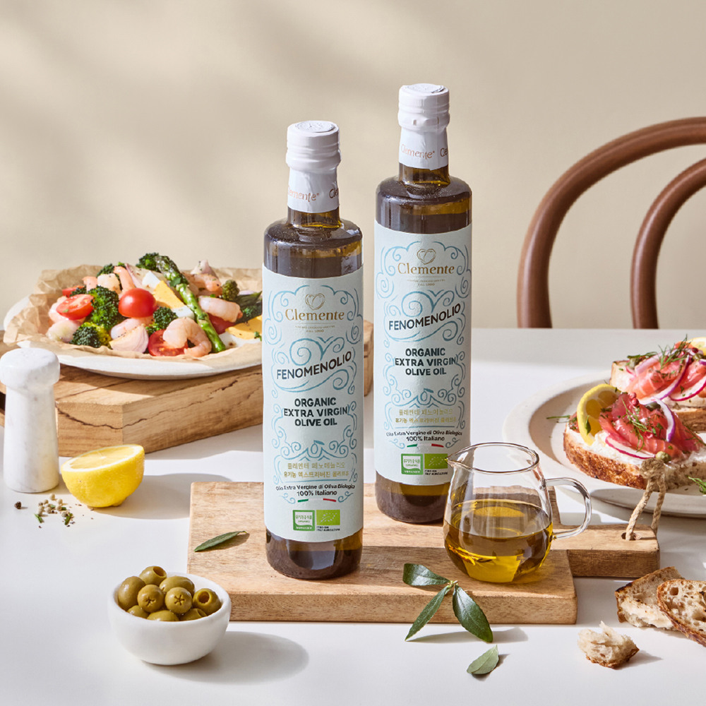 클레멘테 페노메놀리오 유기농 엑스트라버진 올리브유 0.5L