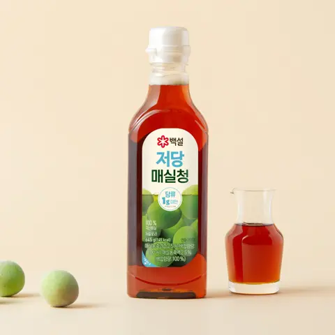 백설 저당 매실청 645G
