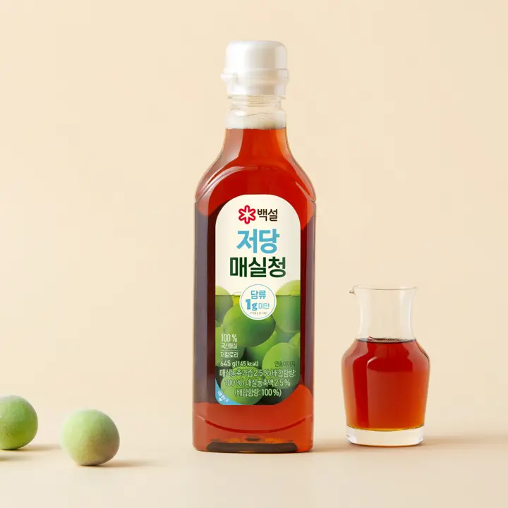 백설 저당 매실청 645G