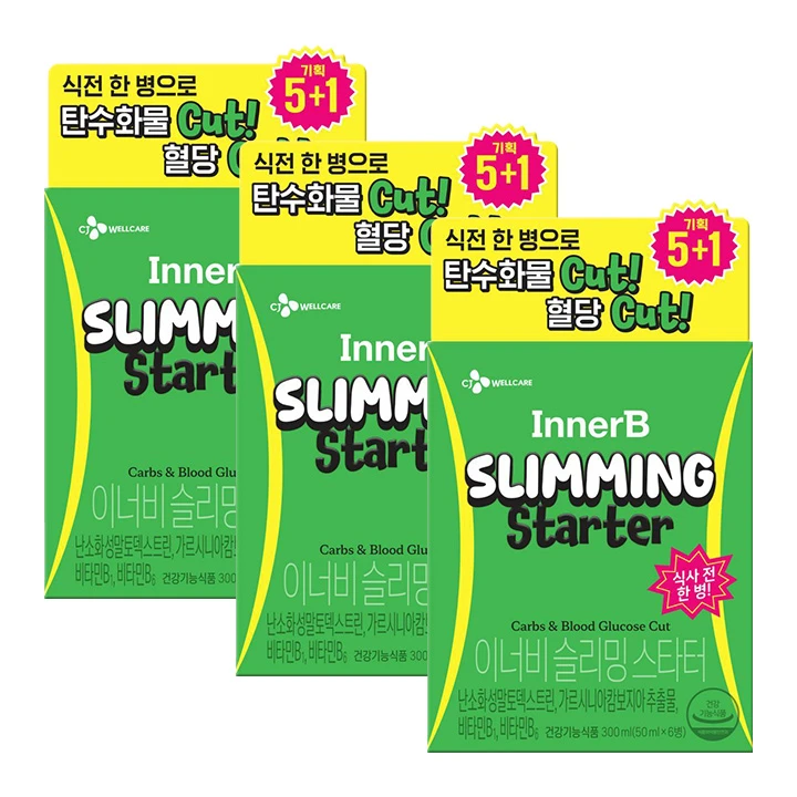 이너비 슬리밍 스타터 50mlX6병X3개