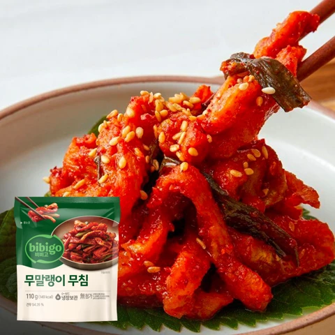 비비고무말랭이무침110g