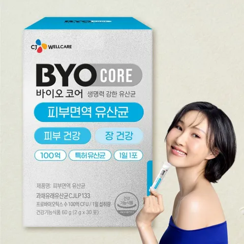 [유산균]바이어코어 피부면역 유산균 30포(1개월)