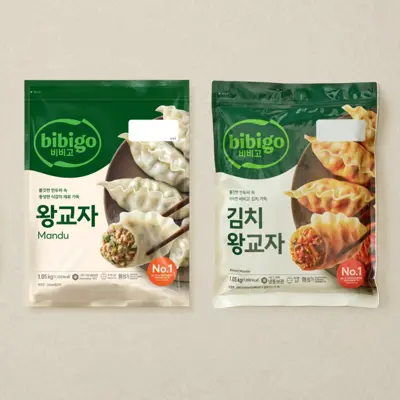 비비고 왕교자 1.05kg+김치왕교자 1.05kg