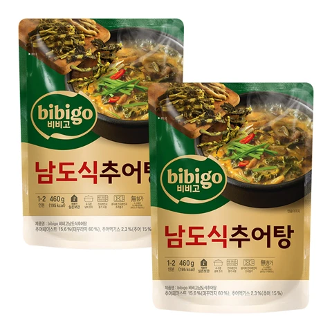 [200개한정]비비고 남도식 추어탕 460gX2개