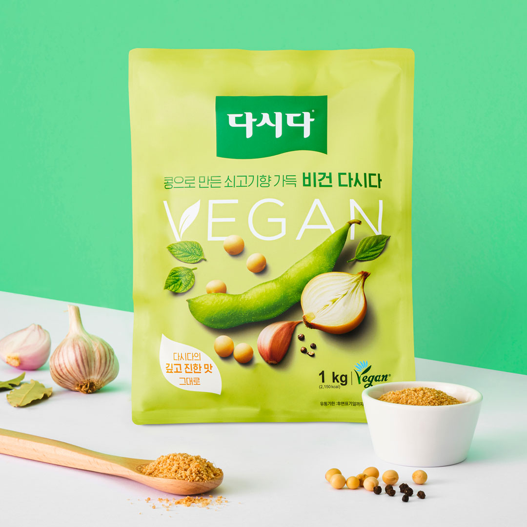 비건다시다 콩으로 만든 쇠고기향 가득 1kg